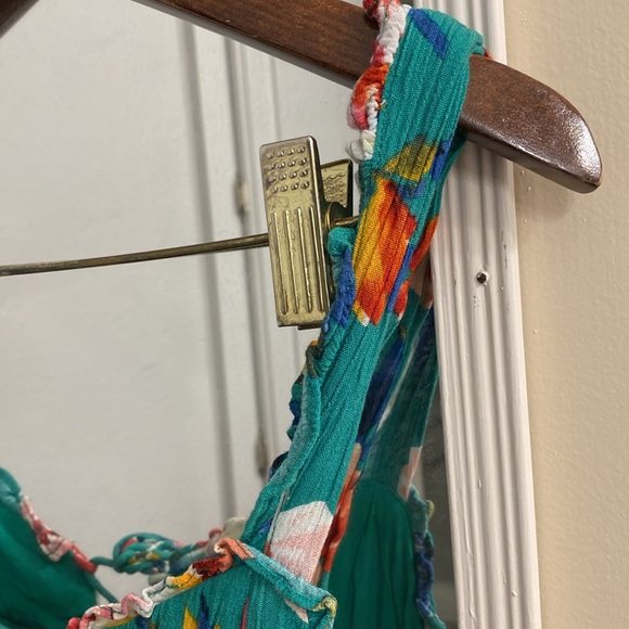 Lulus Floral Sundress, Size L - Picture 3 of 6